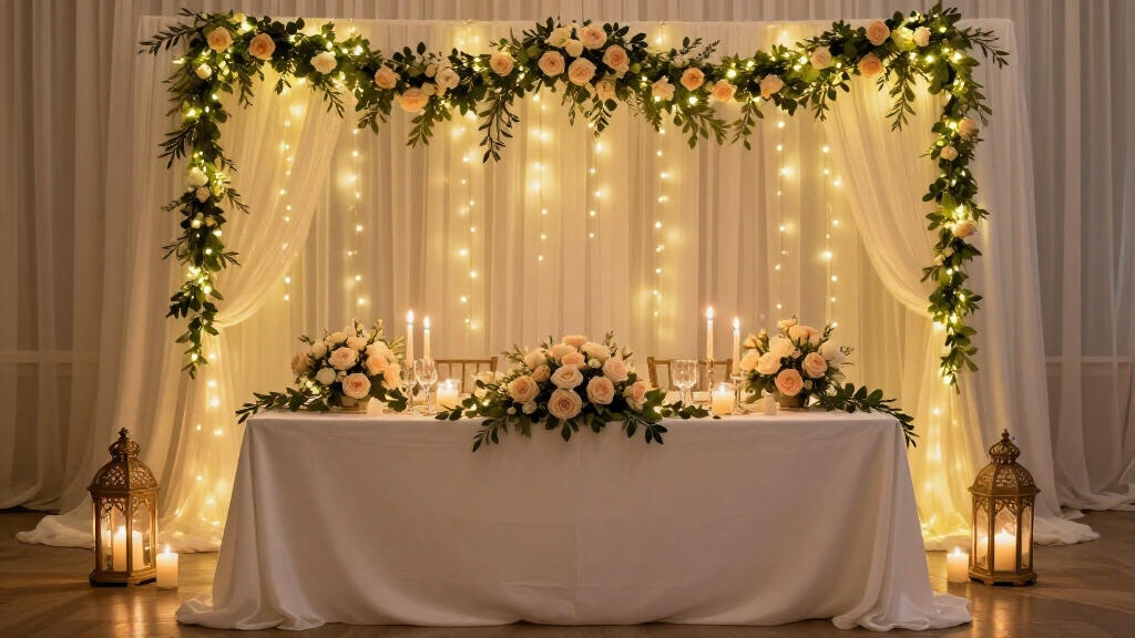 sweetheart table decor ideas