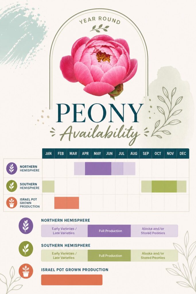 peony availability