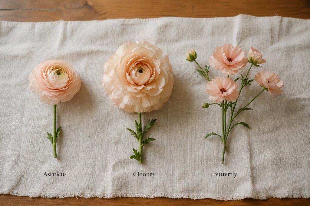 ranunculus flower types