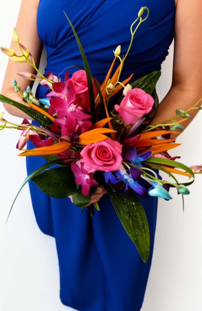 tropical wedding bouquet