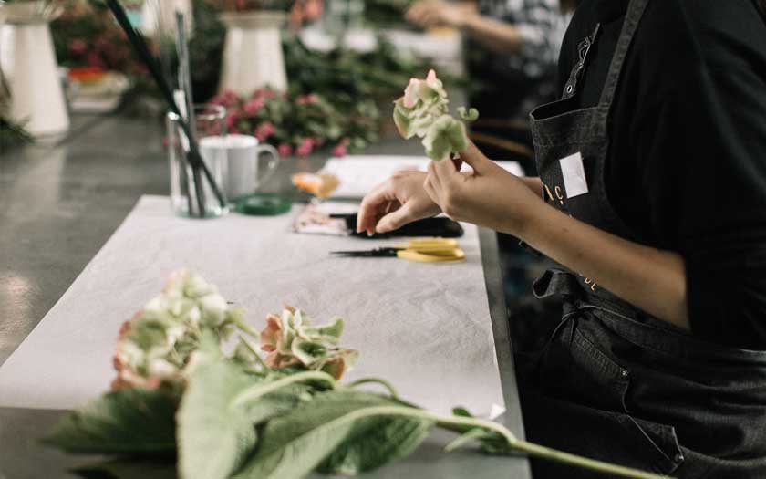 freelance floral solopreneur