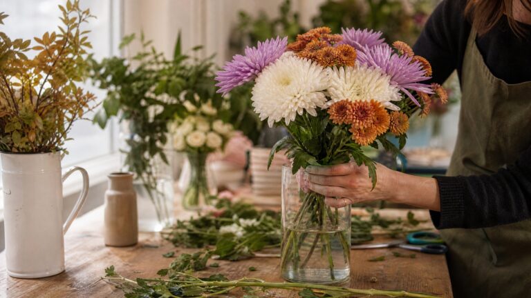 chrysanthemum flower care