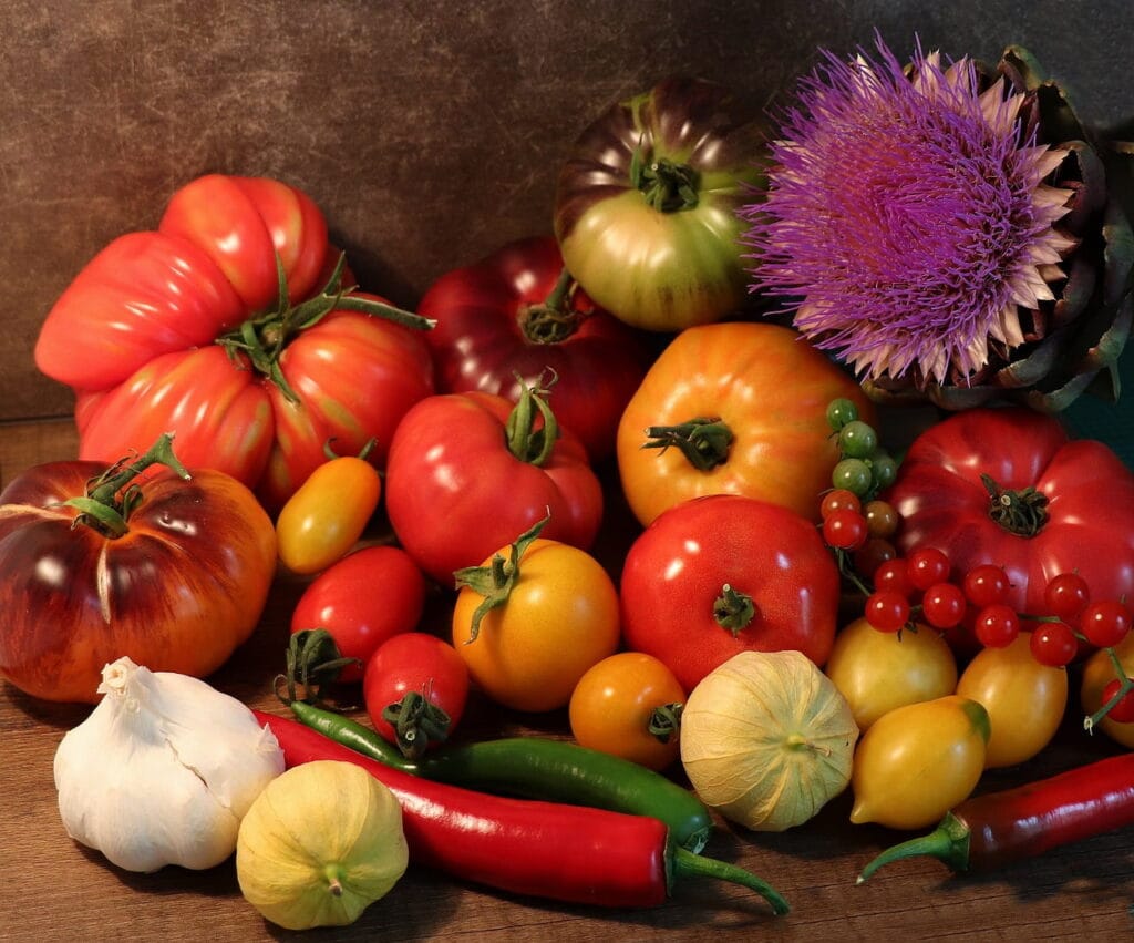 farmers market produce