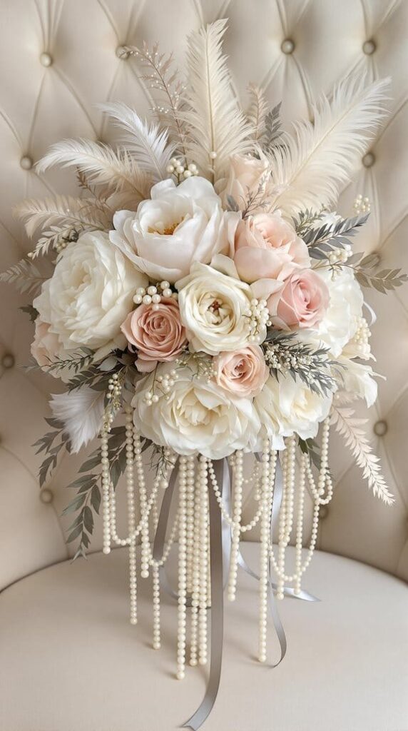 flamboyant floral feather designs