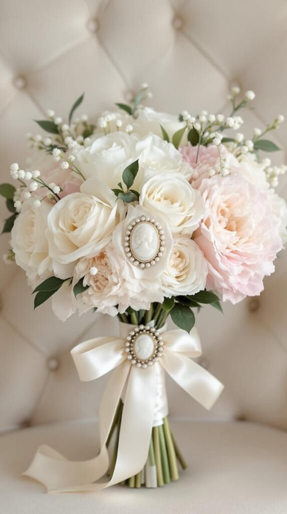 vintage floral arrangements adorned