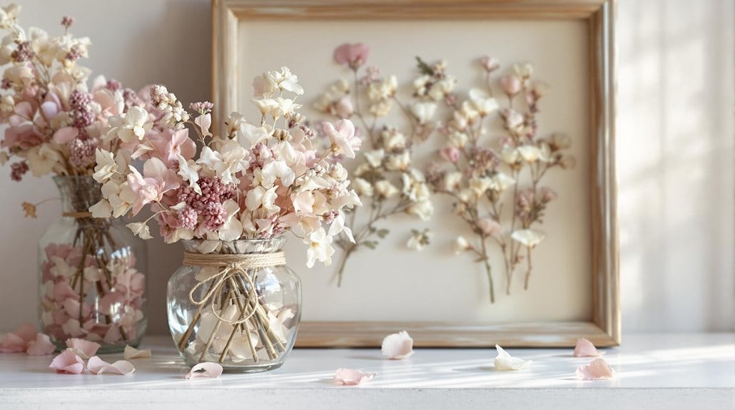 recycling flowers for creativity