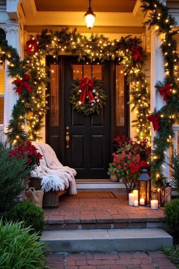 cozy holiday porch decor t2ef1