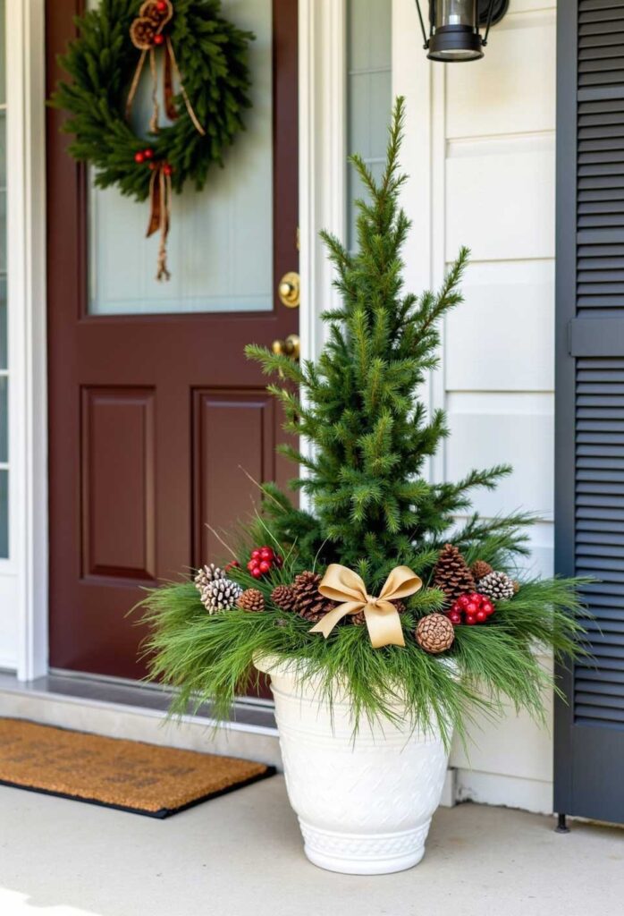 evergreen arrangement design tips 1oeik