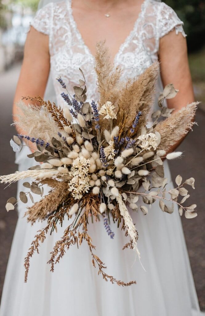dried boho bouquet