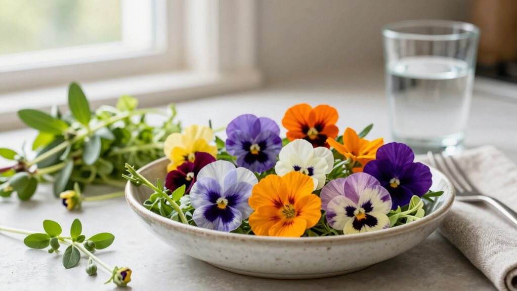 edible flowers for cooking