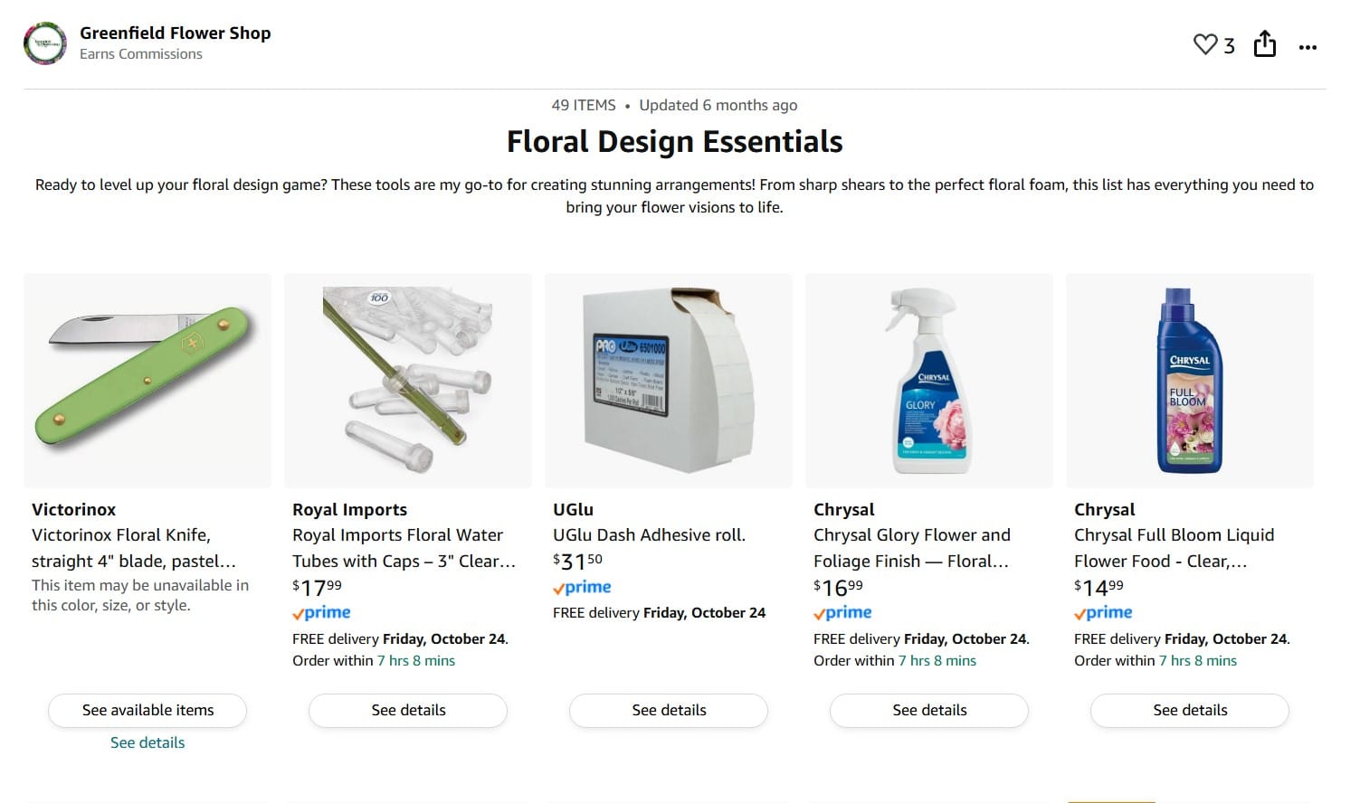 Floral design essentials – shears, knives, wire cutters