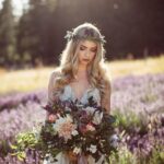 free form boho wedding bouquet