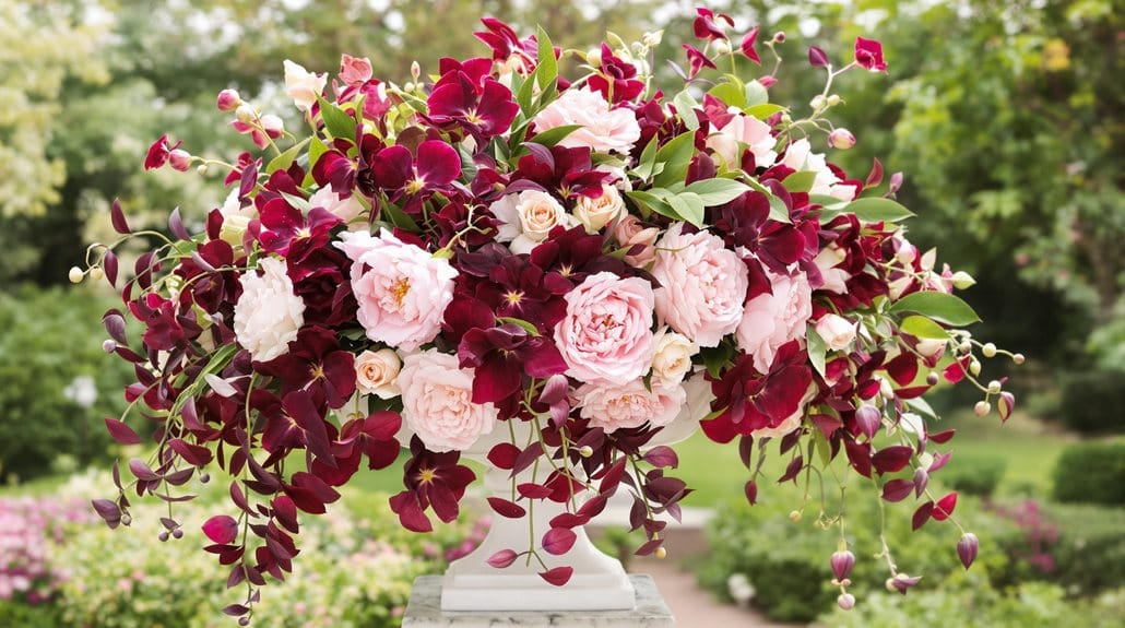 bold ethereal wedding flowers d7pac