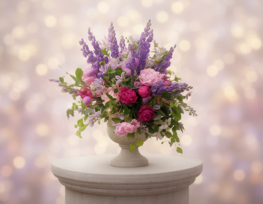 clematis arrangement