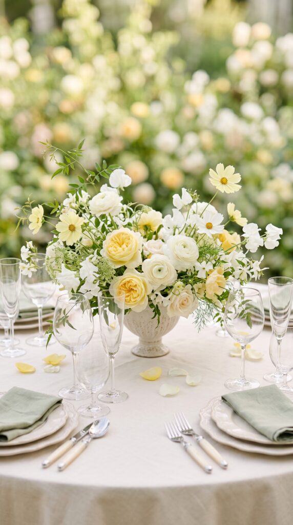 gardengathered arrangement